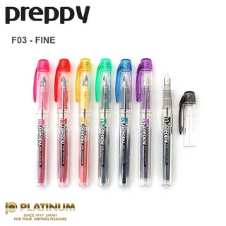 Bút máy Nhật Bản Preppy 03 nét chuẩn học sinh tiểu học