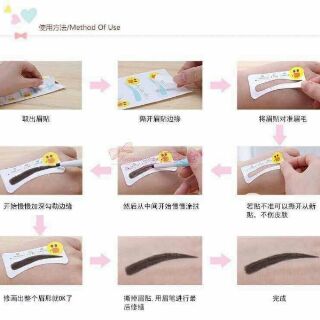 Khuôn kẻ lông mày 8 dáng