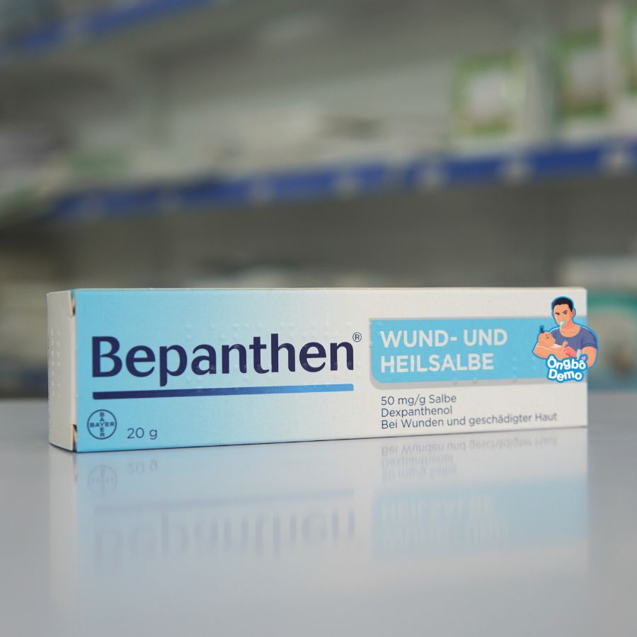 Kem chống hăm Bepanthen 20mg nội địa Đức - Ongbodemo