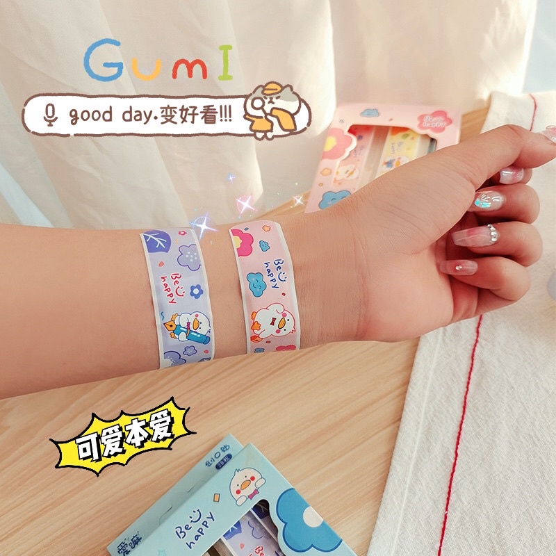 Băng dán cá nhân hình heo hồng KHÔNG THẤM NƯỚC, băng Urgo Zanmoo