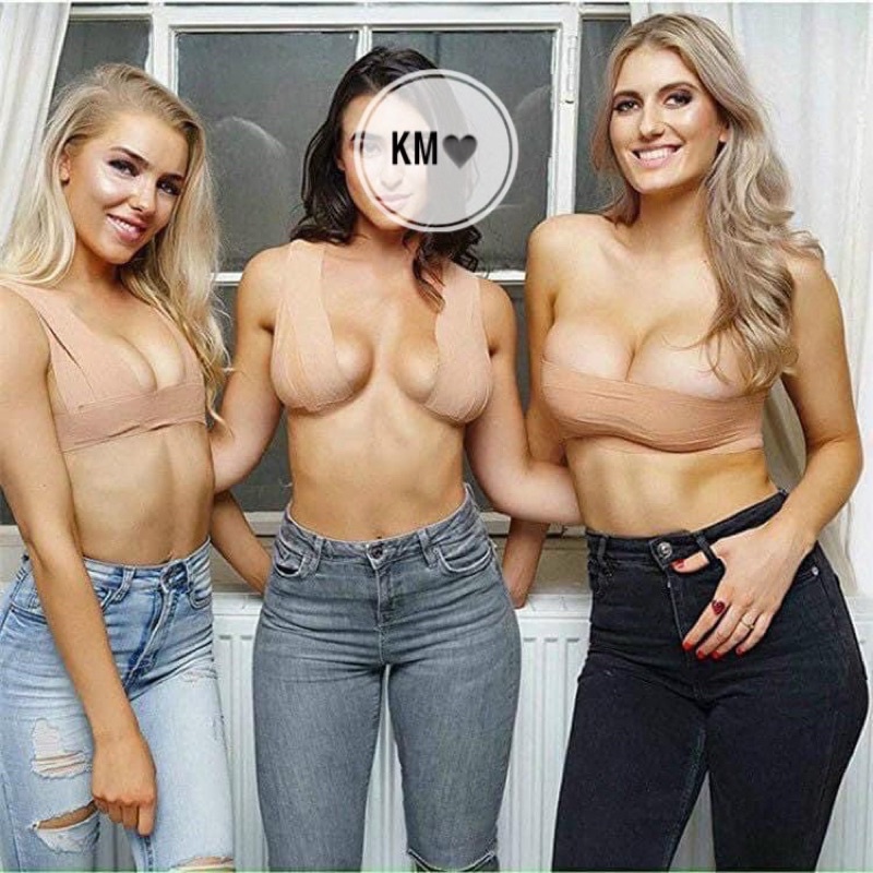 Miếng dán nâng ngực, băng keo dán ngực tạo khe, nâng không bị chảy xệ