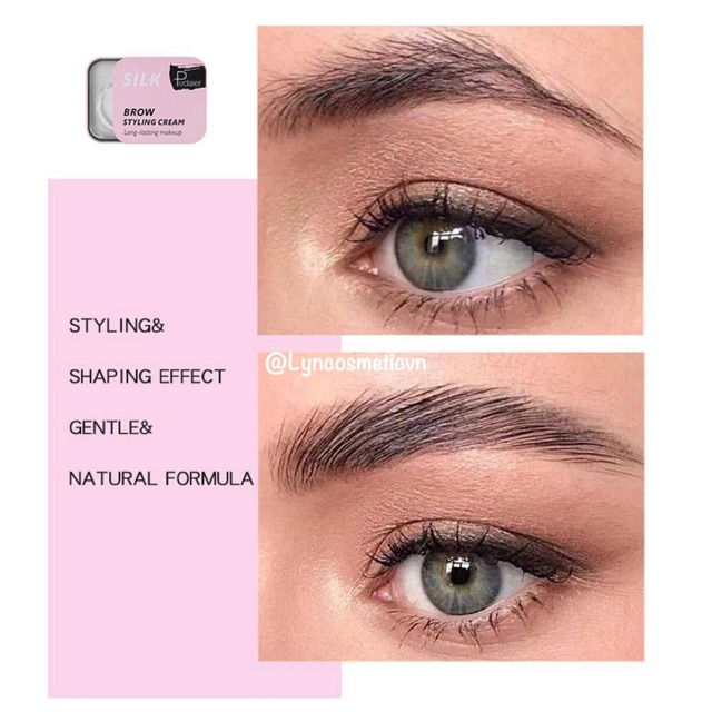 PUDAIER BROW STYLING CREAM SILK _ GEL GIỮ NẾP LÔNG MÀY GIÚP ĐỊNH HÌNH KHUÔN MẶT | BigBuy360 - bigbuy360.vn
