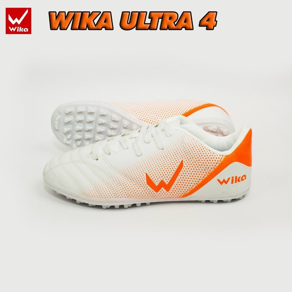 GIÀY ĐÁ BÓNG SÂN CỎ NHÂN TẠO THƯƠNG HIỆU WIKA ULTRA 4 XANH NGỌC