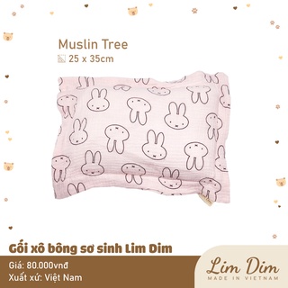Gối xô bông sơ sinh Lim Dim