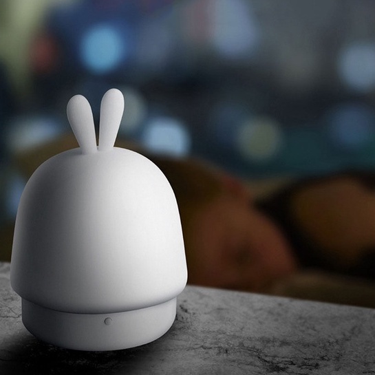 Đèn ngủ silicon hình chú thỏ đáng yêu