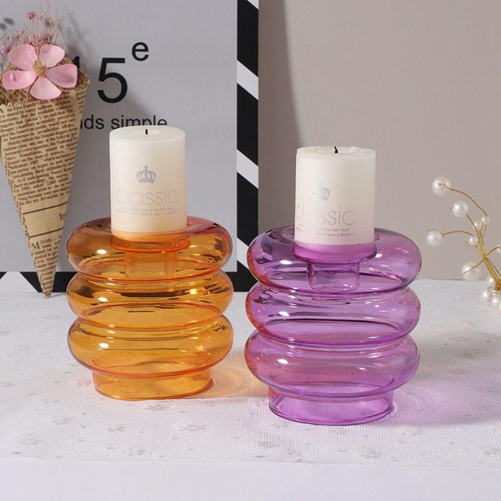 YIYU Bình Hoa Thủy Tinh Phong Cách Bắc Âu Dùng Để Trang Trí Nhà Cửa / Tiệc Cưới