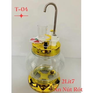 BÌNH RÓT RƯỢU TỰ ĐỘNG - LOẠI ẤN NÚT