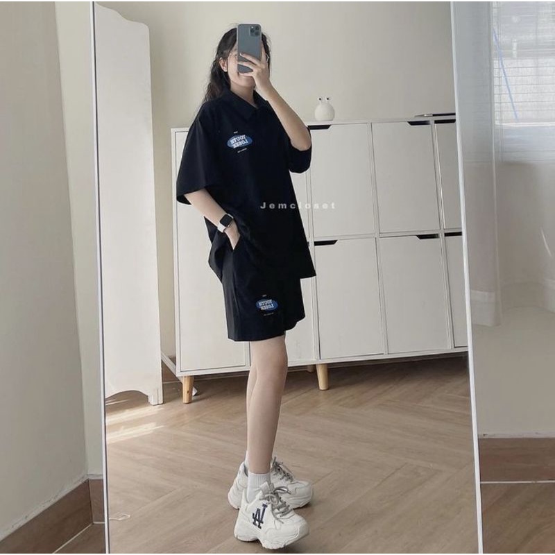 Áo thun cotton tay lỡ unisex - - BỘ POLO YOUTH LOSER - - mẫu hot 2022..M131-