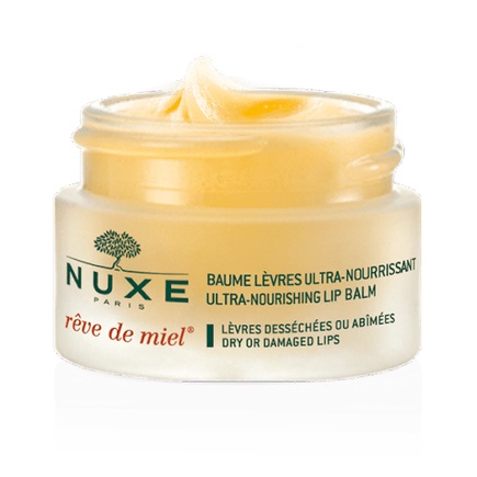 Sáp Dưỡng Môi Dạng Hũ Nuxe Reve De Miel Honey Lip Balm Ultra-Nourishing and Repairing -Khongcoson