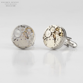Mechanical Clock Cufflinks Anlimen & Gentle - AGC006