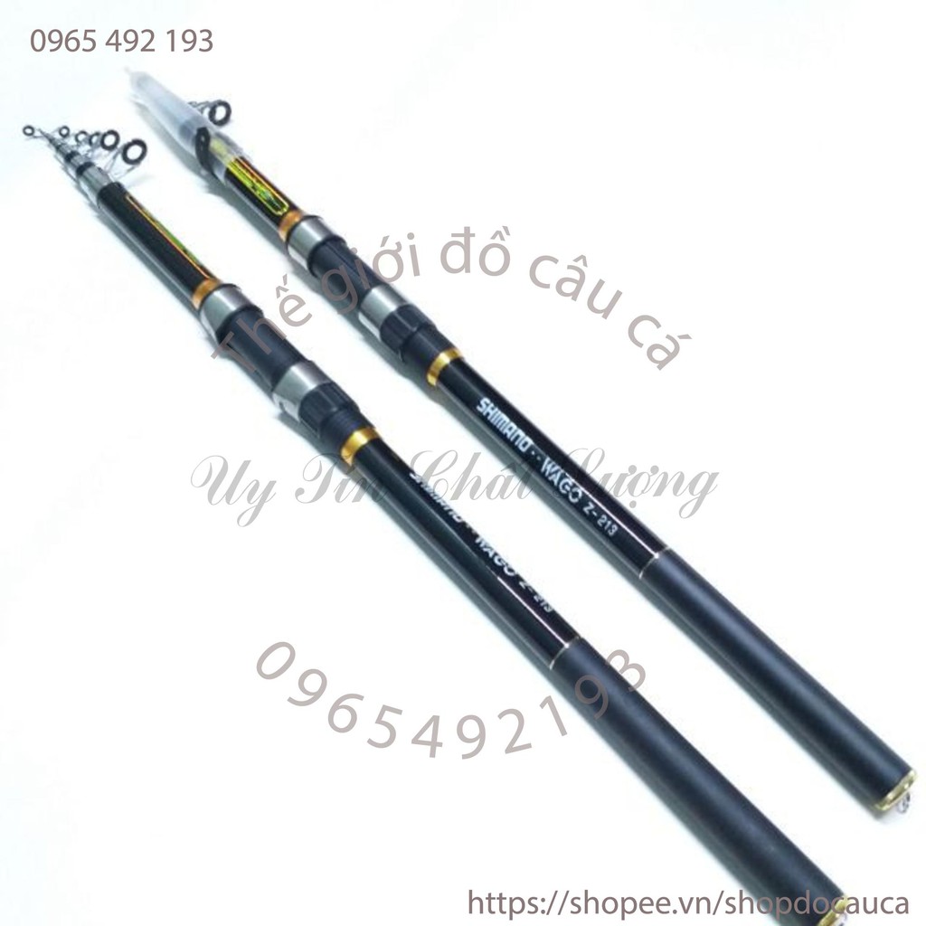 Cần câu rút shimano dài 3m- 3m6 ( rẻ vô địch )