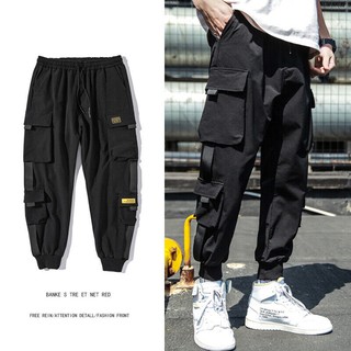 Image of 【HOT SELLING】 Ready Stock New tactical cargo trousers fighting multi-pocket training overalls pants