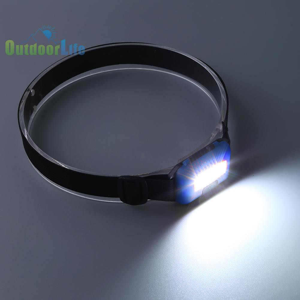 Đèn pin đeo trán bóng LED có 3 chế độ sáng chống nước tiện dụng | BigBuy360 - bigbuy360.vn