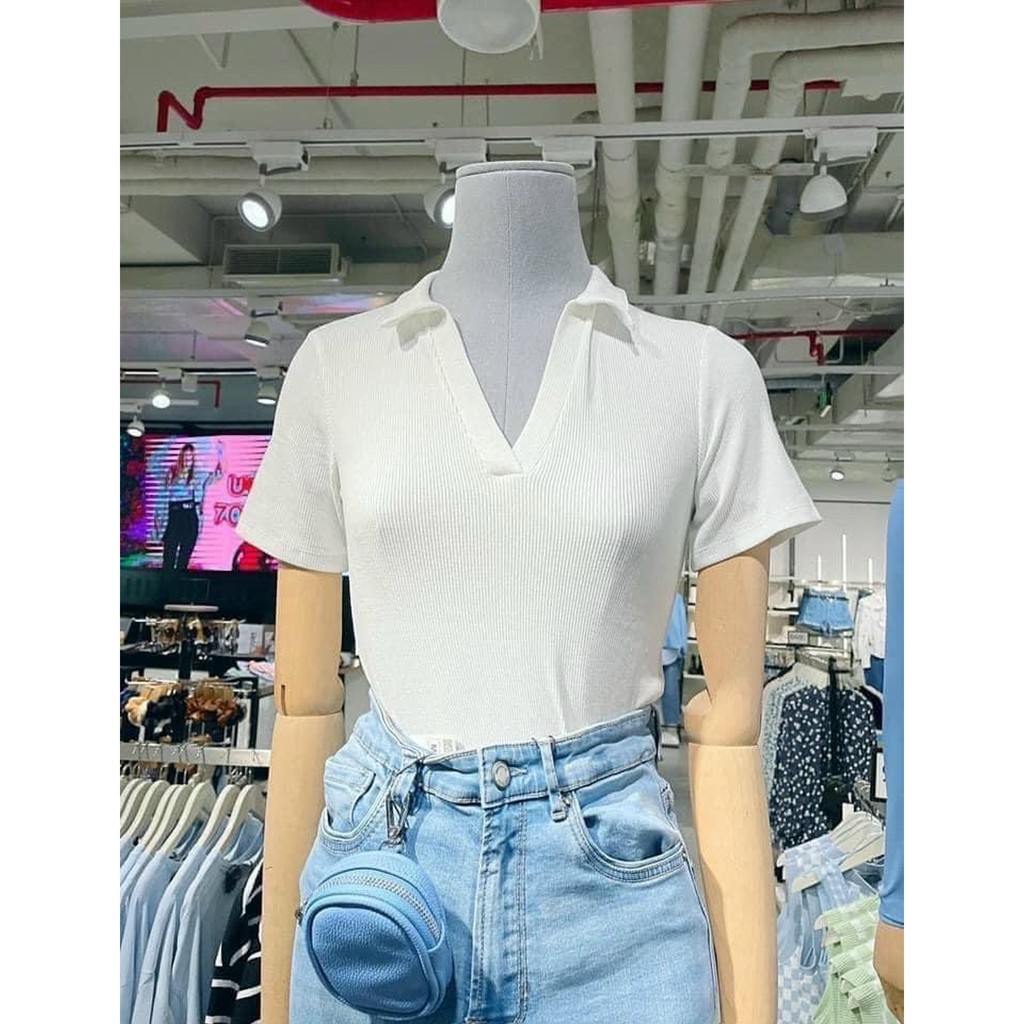 Áo Polo Cổ V STRADIVARIUS | BigBuy360 - bigbuy360.vn