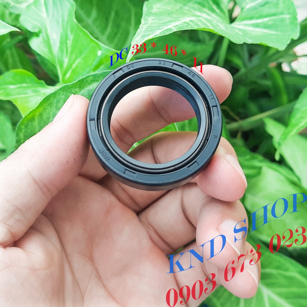 Phốt chụp bụi VC 33*46 cho phuộc trước cho Honda SH VN, Attila,...phụ tùng xe máy loại vòng đệm cao su | KND Shops