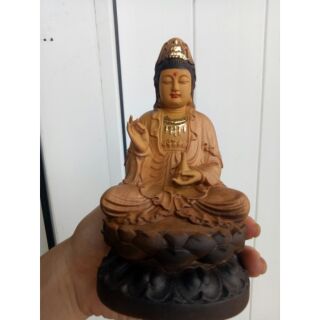 Phật bà quan âm gỗ bach xanh