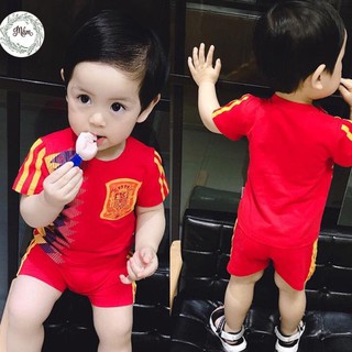 Trang phục bóng đá. bộ đồ thể thao cho bé size 8-22kg