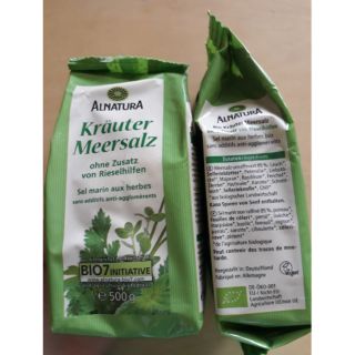 Alnatura - muối thảo mộc hữu cơ cho bé và gia đình
