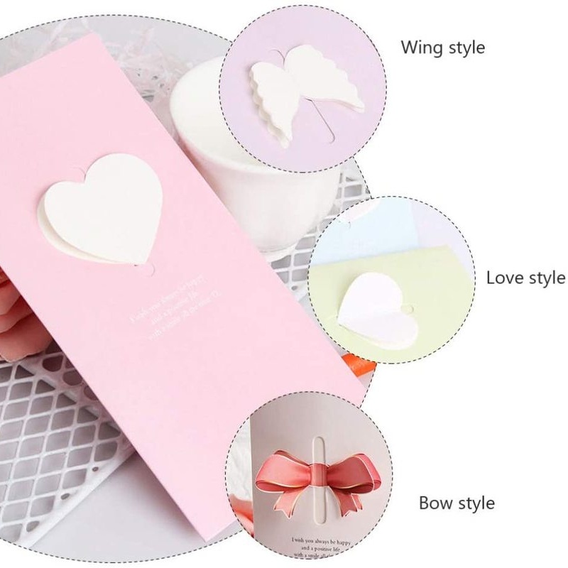 Thiệp Mời Đám Cưới / Sinh Nhật Hình Nơ 3D
