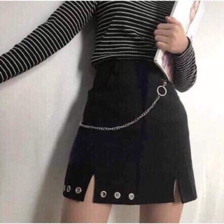 Hàng chân váy oze dây xích hsh577 đẹp