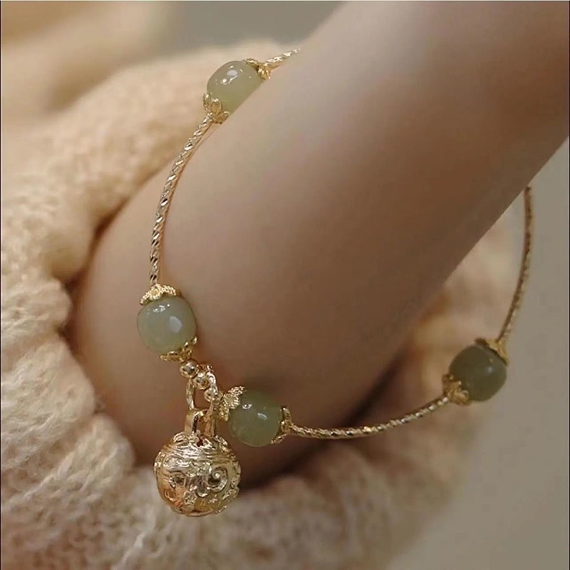 Vòng Tay Xâu Hạt Phong Cách Retro Thanh Lịch Thời Trang