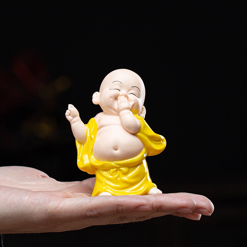 Tượng Phật Di Lặc  trang trí ô tô, nhà cửa mang lại bình yên/ Sét 3 Phật Di Lặc