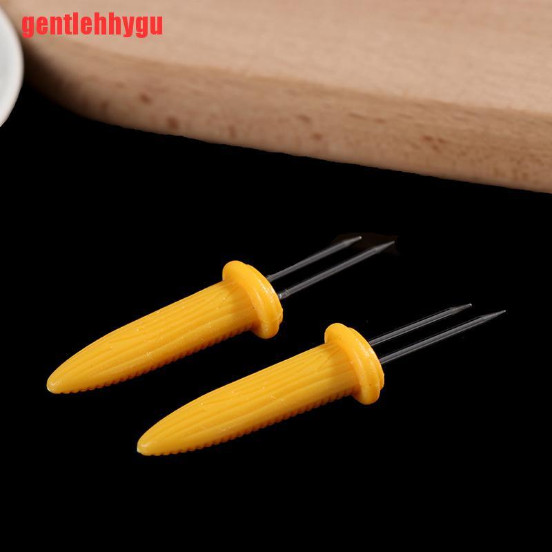 Set 2 Nĩa Xiên Đồ Nướng Bbq Đa Năng Bằng Thép Không Gỉ