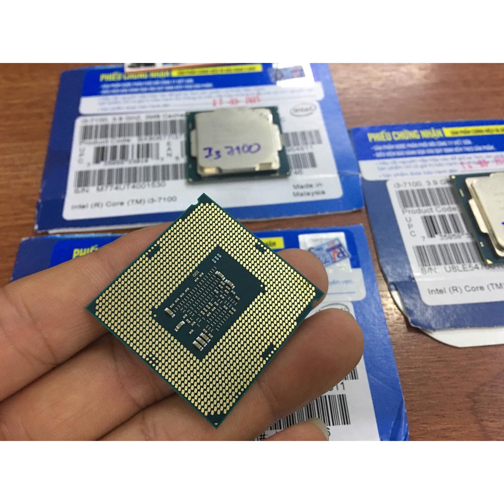 Cpu Intel Core i3-7100 Processor (3M Cache, 3.90 GHz, 2 core 4 thread) | WebRaoVat - webraovat.net.vn