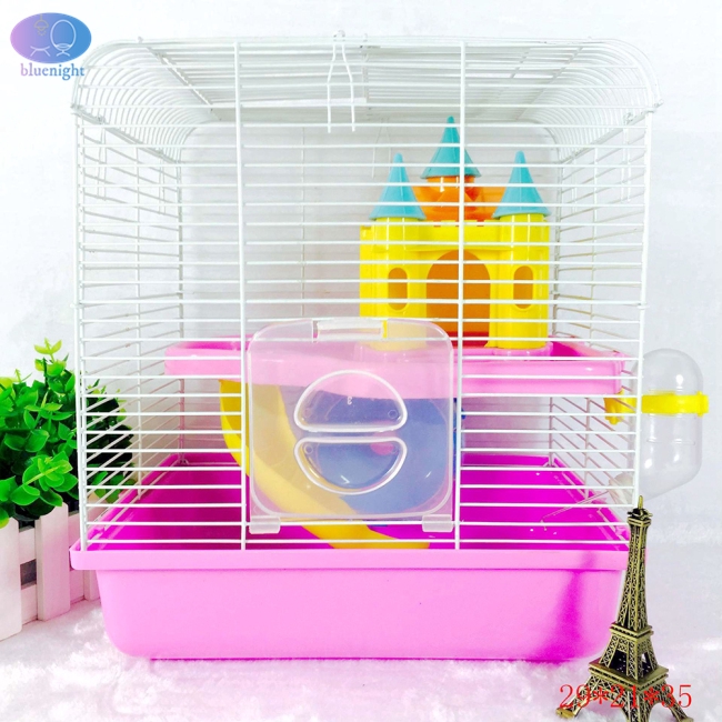 Lồng Nuôi Chuột Hamster Hình Lâu Đài