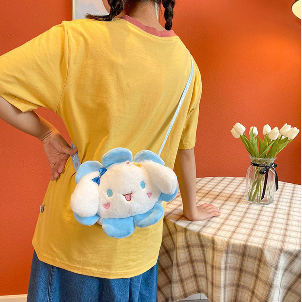 Patricia Túi Đeo Chéo Đựng Mỹ Phẩm / Tiền Xu / Đồ Chơi Nhồi Bông Hoạt Hình Cinnamoroll Kulomi Đáng Yêu
