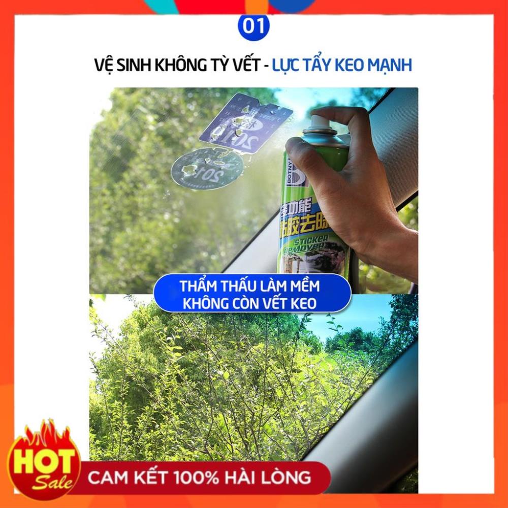 Chai xịt tẩy rửa keo ô tô – Remove of Sticker