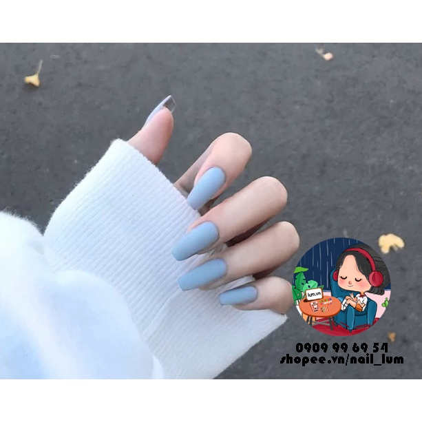 [ 820 ] SƠN MỊN ĐƠN SẮC - THANG DÀI [Tặng Miếng Dán Và Dụng Cụ] BST