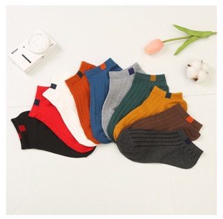 Combo 5 đôi tất Vintage nhiều màu