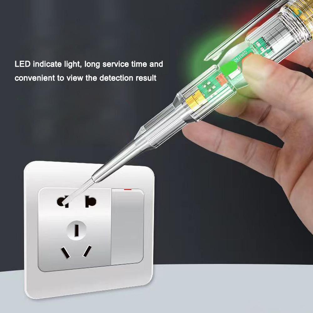 Bút Thử Điện Thông Minh Chống Nước Có Đèn LED Độ Sáng Cao