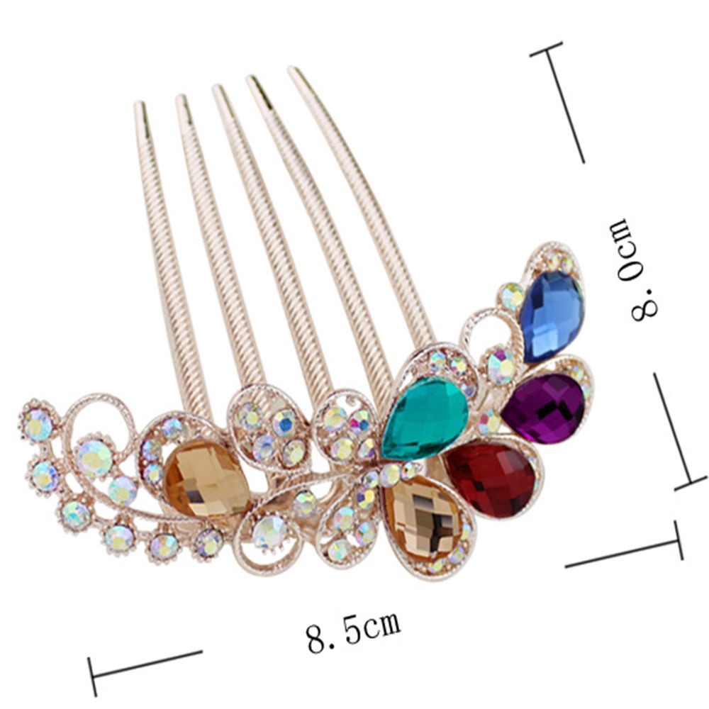 Kẹp tóc hình bông hoa thời trang nữ tính