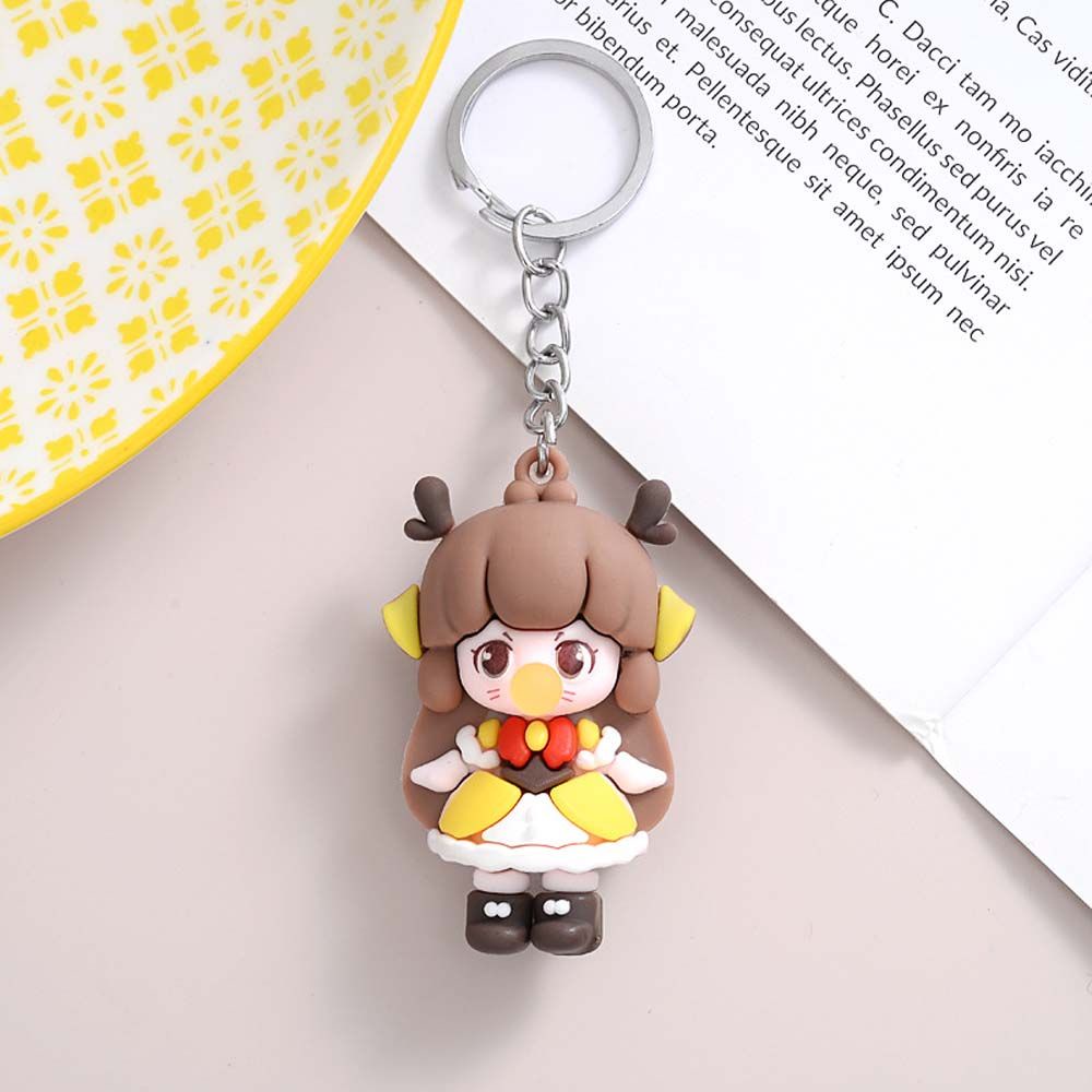 Móc Chìa Khóa Họa Tiết Hoạt Hình Sáng Tạo Dễ Thương