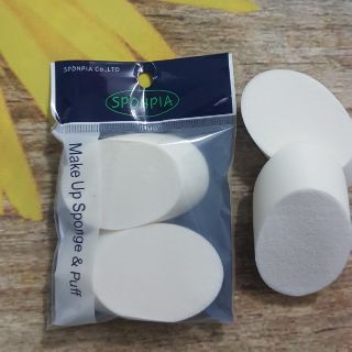 Bông phấn trang điểm hình Elip Sponpia