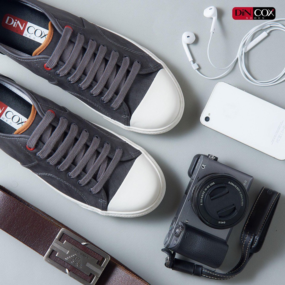 [COX] Giày Thể Thao Nam Cox Shoes Charcoal 1911 DINCOX | BigBuy360 - bigbuy360.vn