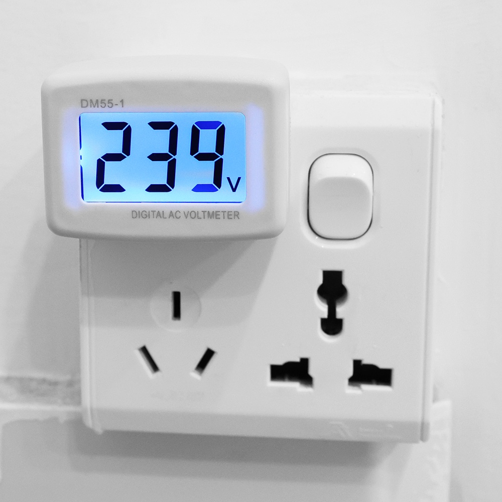 Đồng hồ đo điện áp kỹ thuật số EKEZ 110v-220v ac80-300v