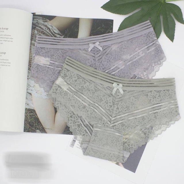 [Mã WASTDEP giảm 5K đơn bất kì] ( Anannshop ) Quần lót su ren hoa đính nơ tuyệt đẹp MS670 | BigBuy360 - bigbuy360.vn