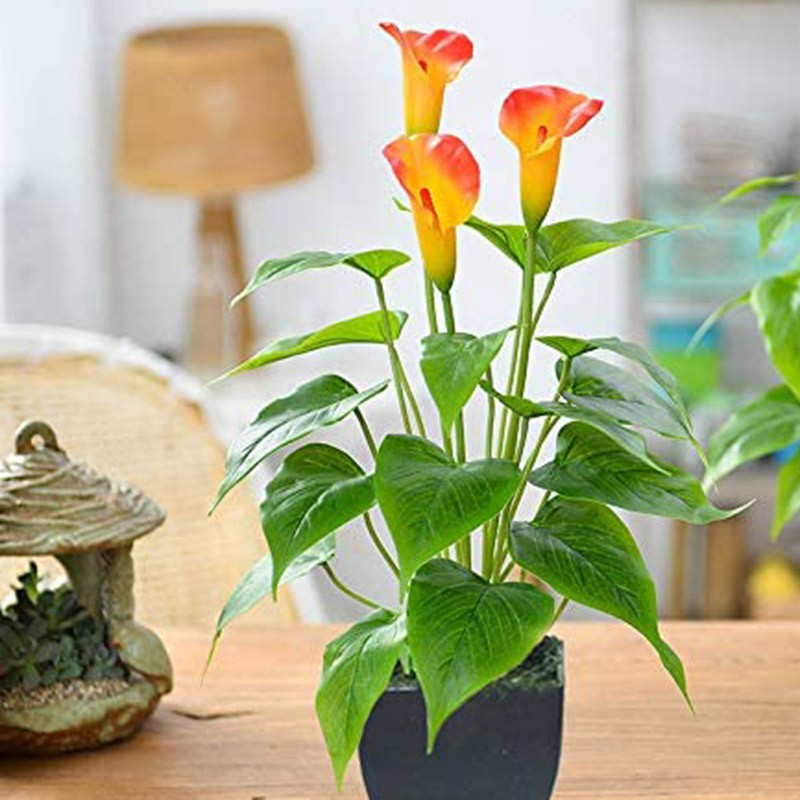 Hoa Lily Giả Trang Trí Nhà Ở