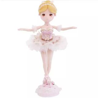Búp bê vải cao cấp ( múa balê có nhạc xoay)