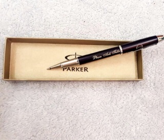 Bút ký Parker xanh bạc