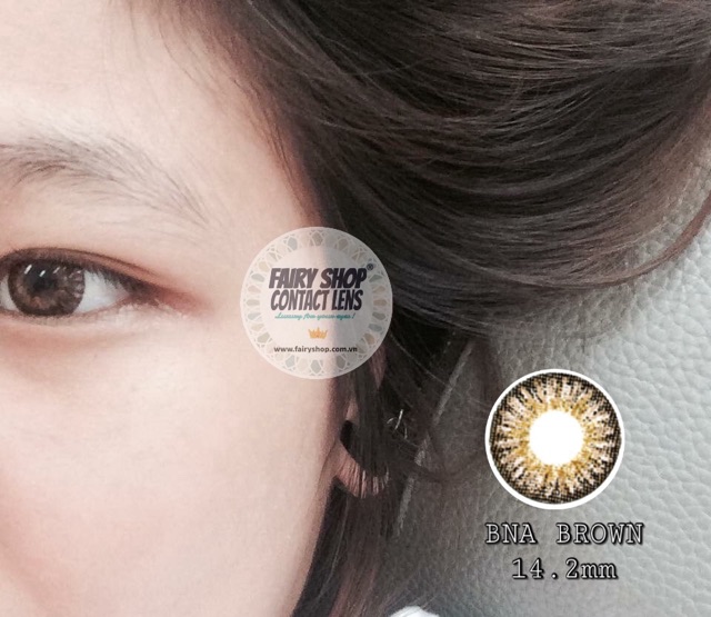 Kính Áp Tròng Sugar Pearl Gray cao cấp 14.0mm - Kính Áp Tròng FAIRY SHOP CONTACT LENS độ 0 đến 6