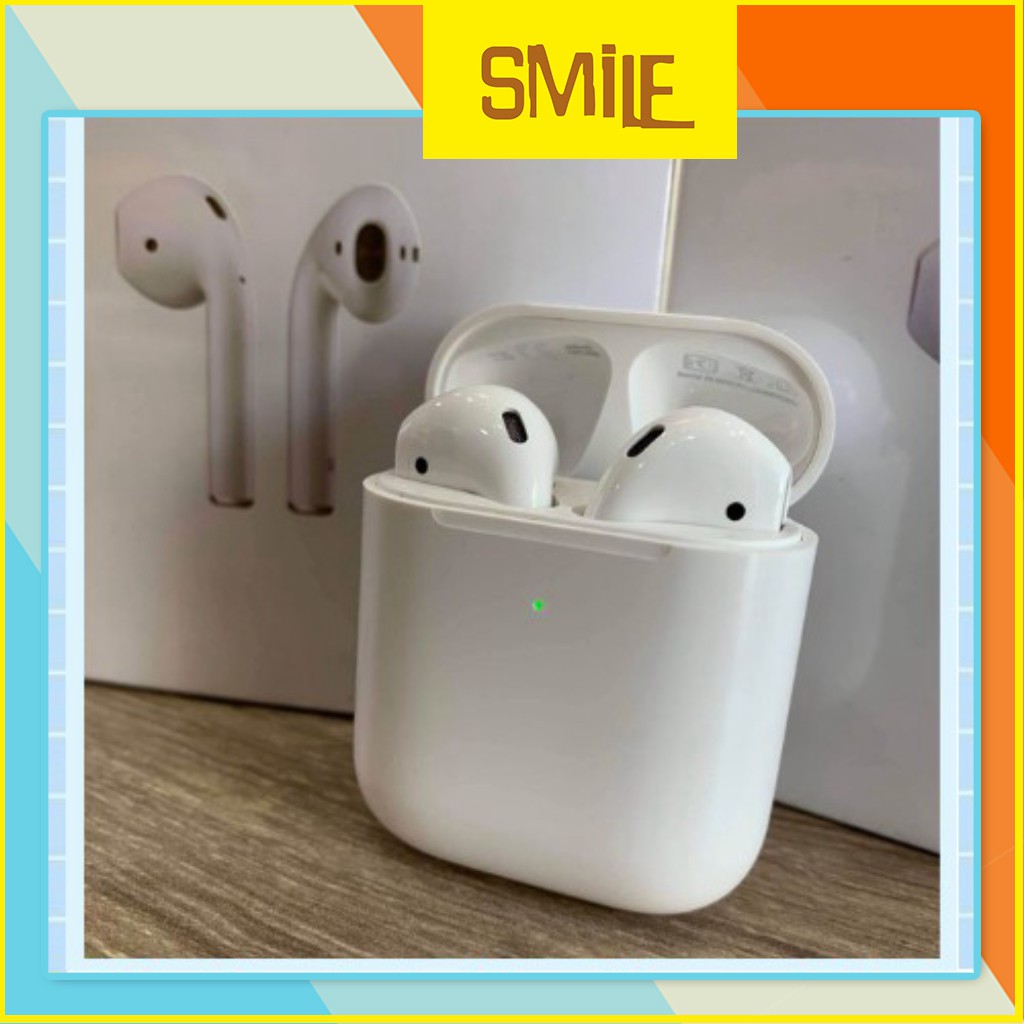 Tai nghe bluetooth airpod airpods 2  (TWS  2) Định Vị Đổi Tên Và Vỏ ốp lưng Case tai nghe airpods 2 airpod 2 1  i12 | WebRaoVat - webraovat.net.vn