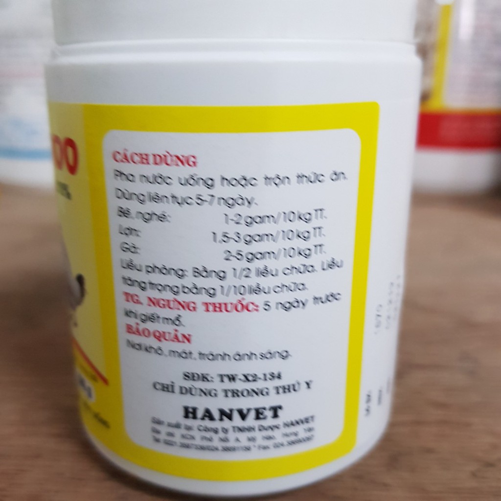 1 lọ hamycin lon 100 gam