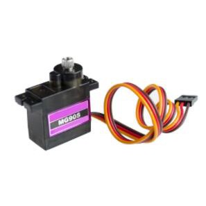 Mg90s Kim Loại Geared Micro Tower Pro Servo Cho Đồ Chơi Thuyền Ô Tô Máy Bay Trực Thăng