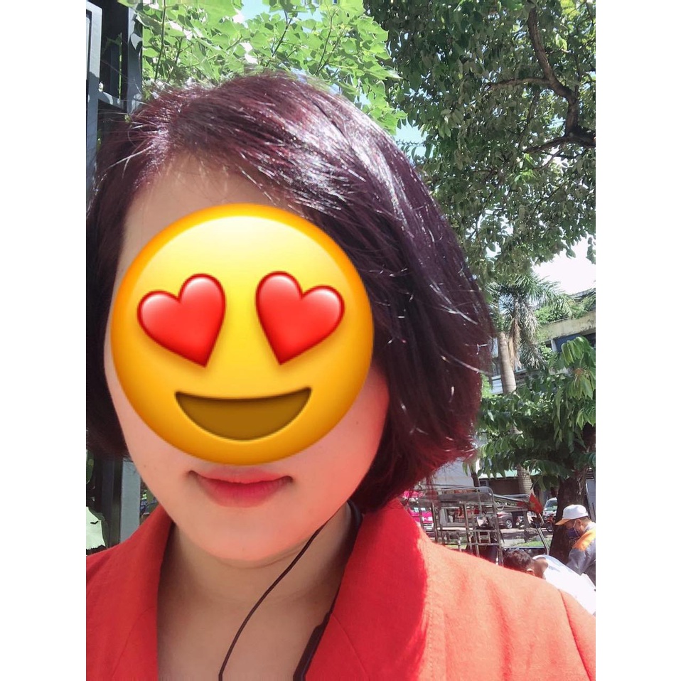 Lược nhuộm phủ bạc KOMI Nhật Bản nhuộm tóc thảo dược chai 350ml