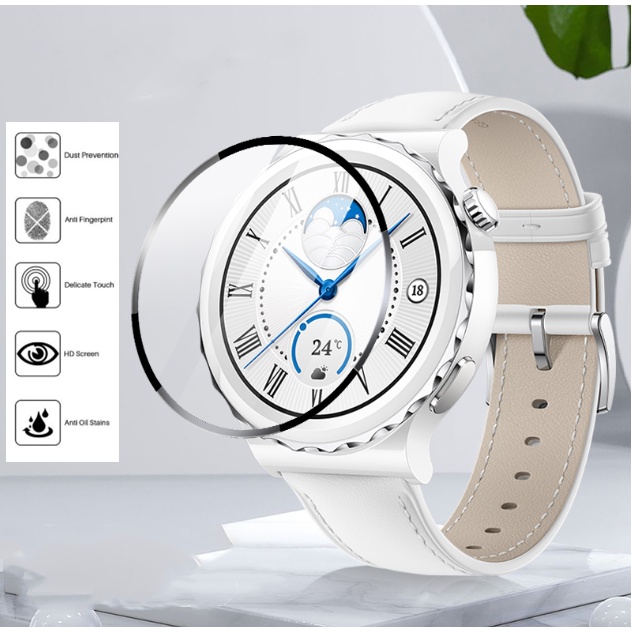 Miếng Dán Bảo Vệ Màn Hình Cho Đồng Hồ Thông Minh Huawei Gt 3 Pro 46mm 43mm