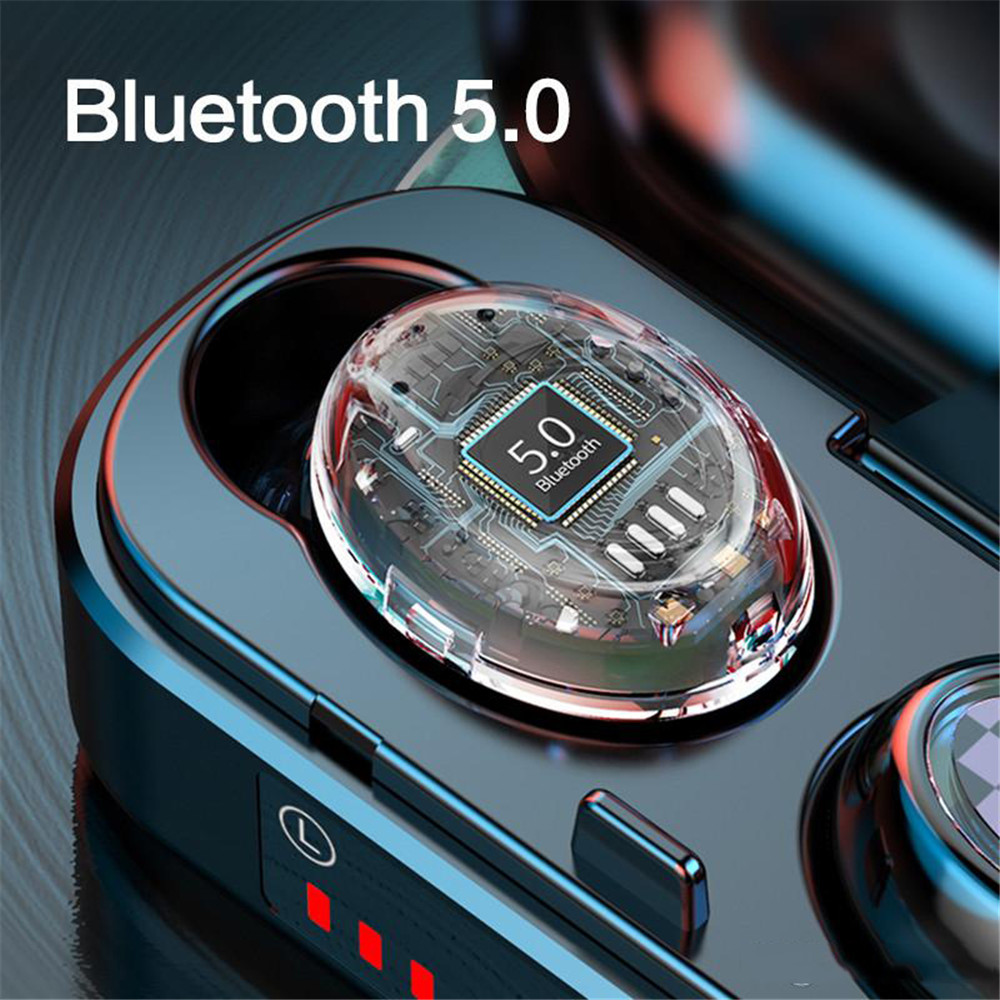 Tai Nghe Bluetooth 5.0 V7 Tws Âm Thanh Sống Động Chất Lượng Cao